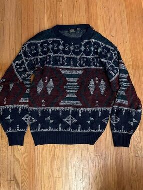 Vintage 1990's Geometric Stefano Sweater